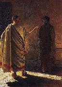 Nikolai Ge Quod Est Veritas Christ and Pilate oil painting picture wholesale